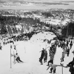 Slalomtävling i Södra bergets skidbacke